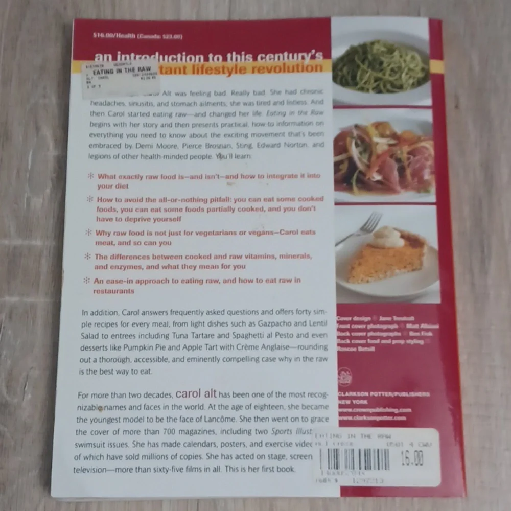 Raw Food Cookbook Bundle: Eating in the Raw, Raw Truth & Living Foods. Recipes